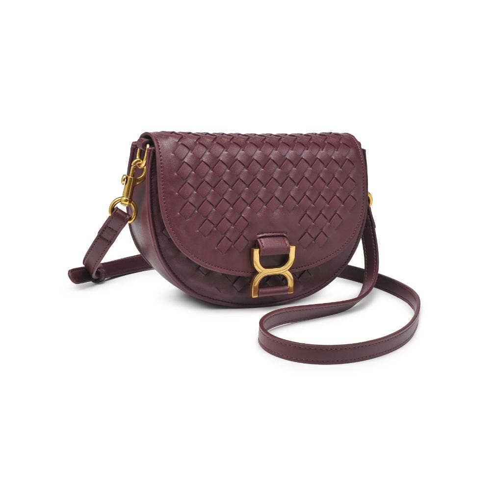 Alise Woven Crossbody in Oatmilk