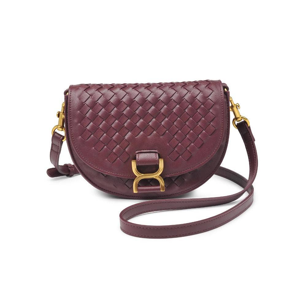 Alise Woven Crossbody in Oatmilk