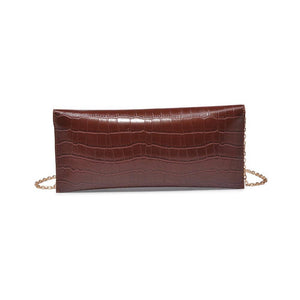 Adelle Clutch in Wine