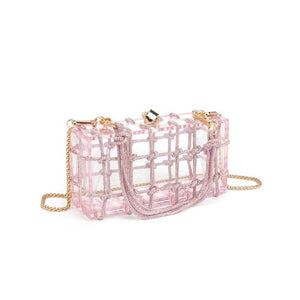 Ziggy Evening Bag in Pink