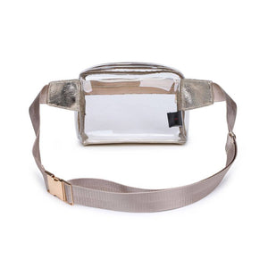 Air Clear Stadium Belt Bag Fanny Pack in Gold