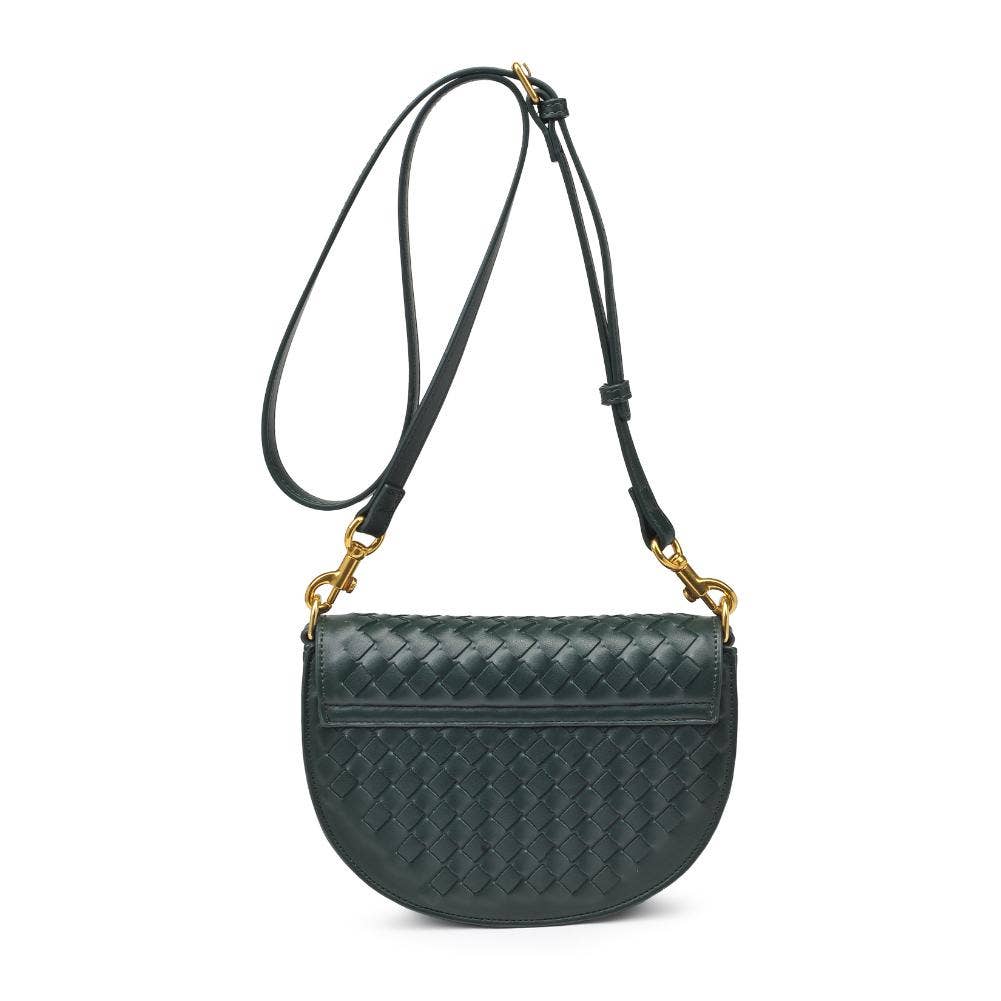 Alise Woven Crossbody in Oatmilk