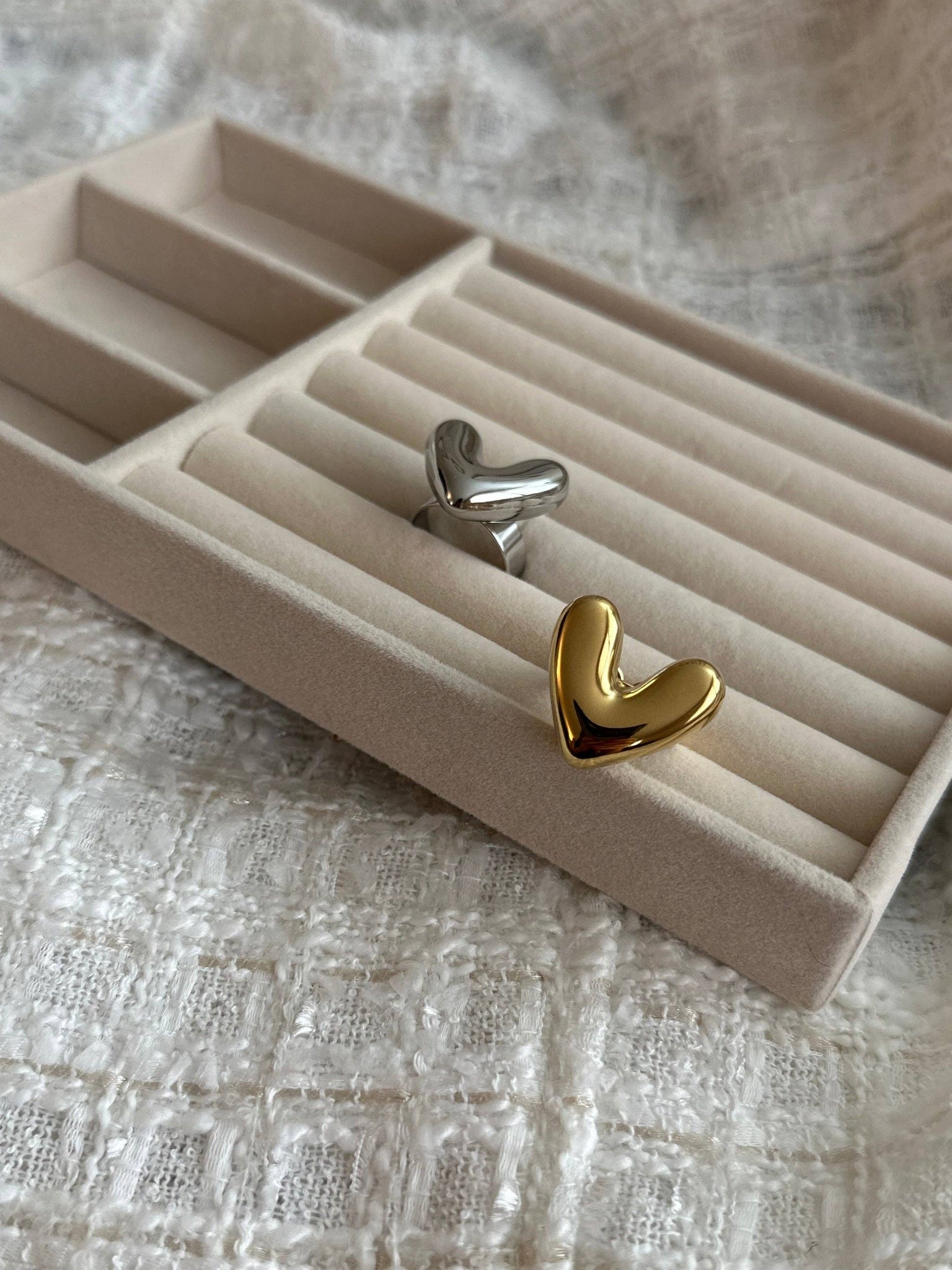 Big Heart ring in Gold