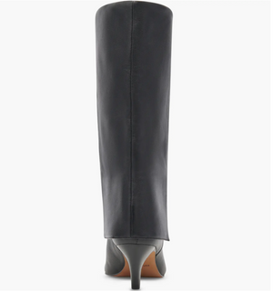 The Dionne Black Leather Boot