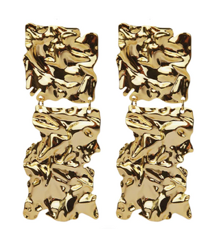 Paper Gold Earrings