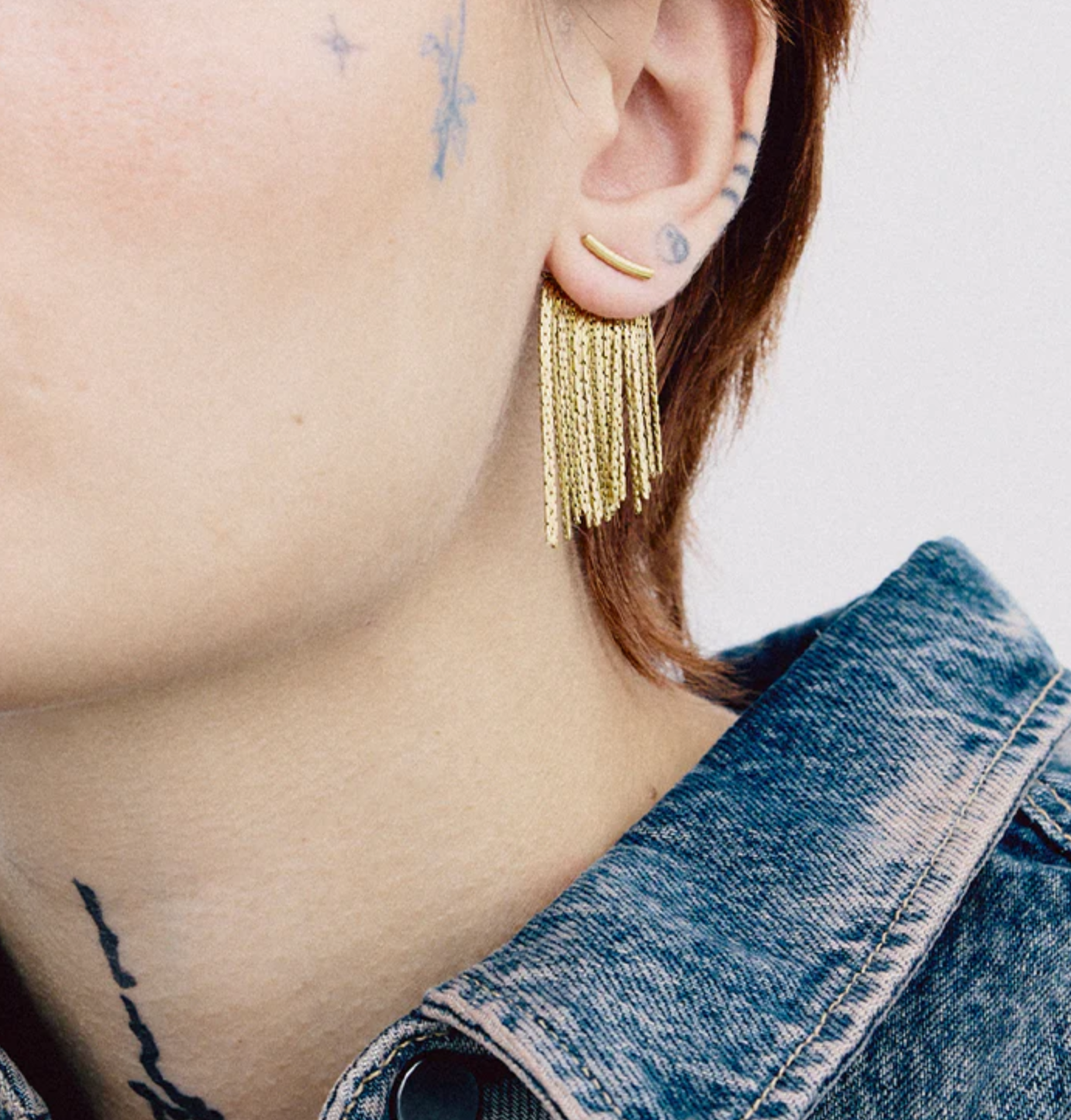 Mika Gold Earrings