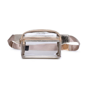 Air Clear Stadium Belt Bag Fanny Pack in Gold