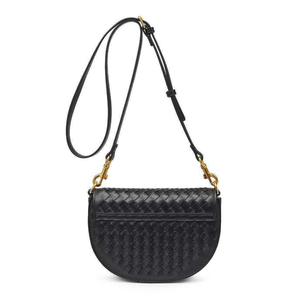 Alise Woven Crossbody in Oatmilk