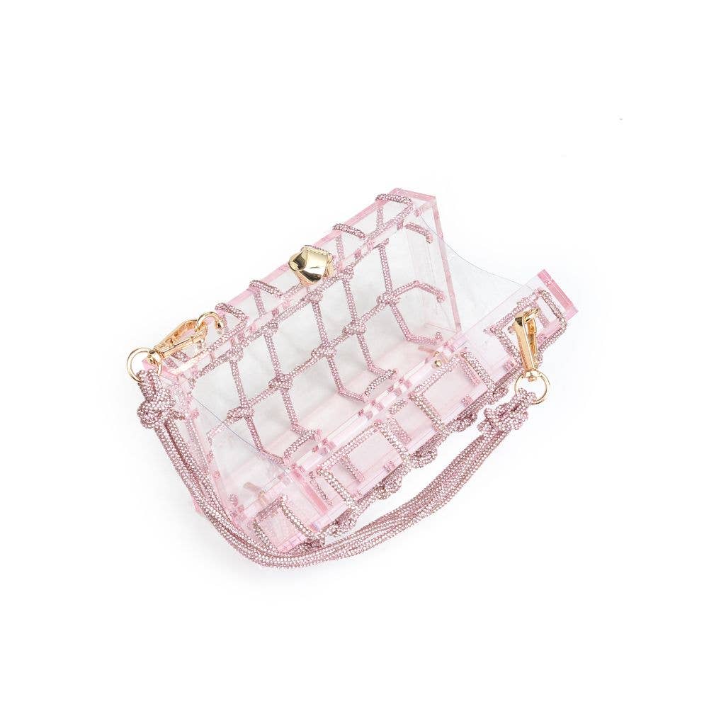 Ziggy Evening Bag in Pink