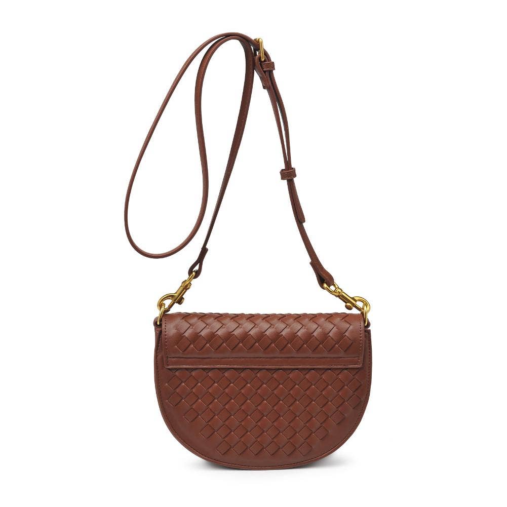 Alise Woven Crossbody in Oatmilk