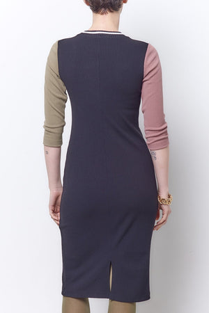 Tamara Long Sleeve Column Dress