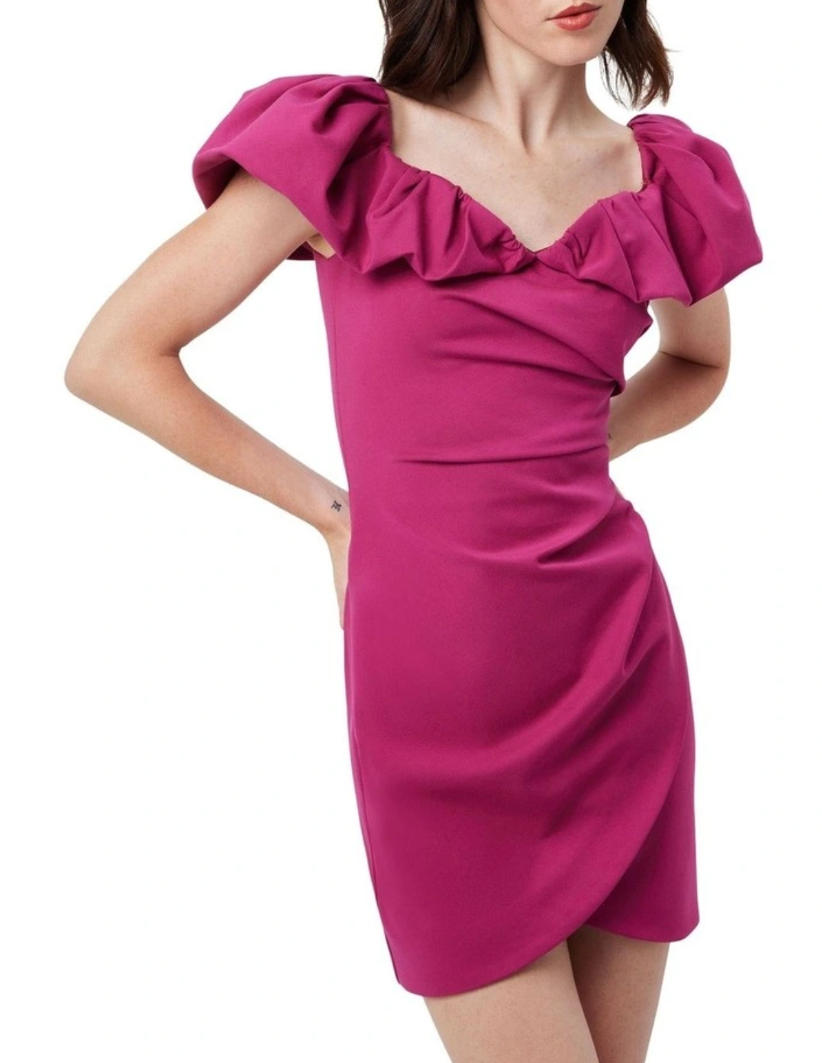 Sofia Dress in Orchid Pink