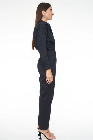 Selena Long Sleeve Pinch Waist Jumpsuit