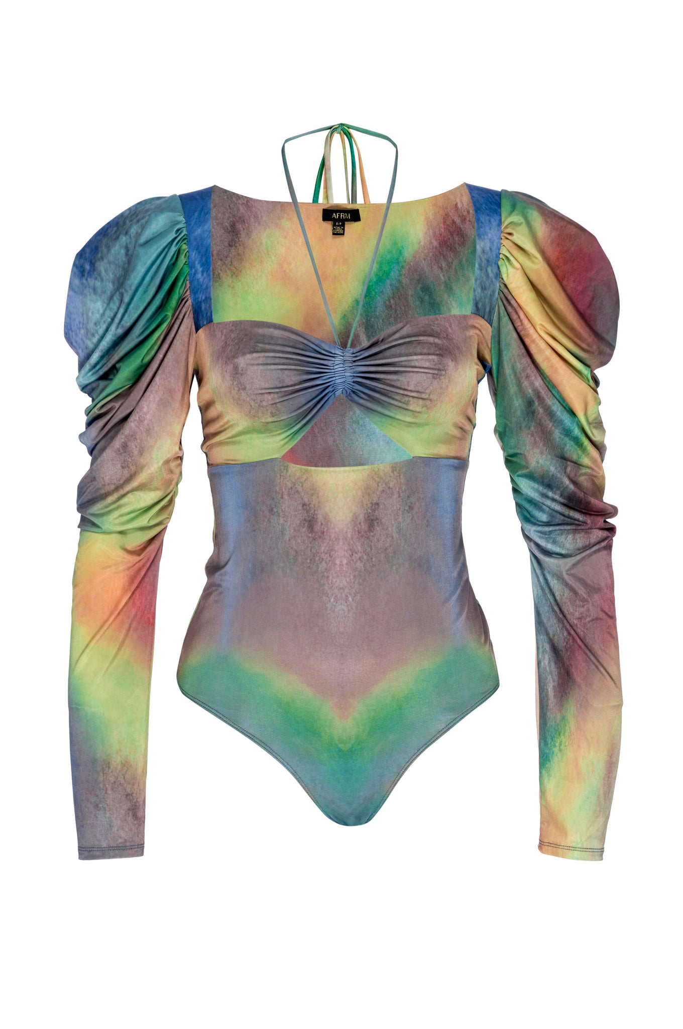 Coppelia Bodysuit in Multi Watercolor