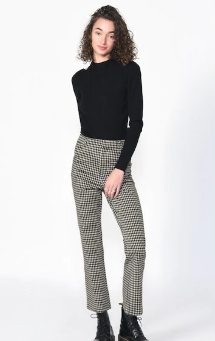 Philly Check Ponti Trousers