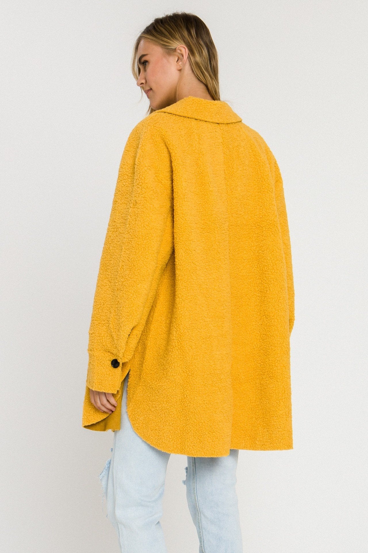 Fleece Long Jacket