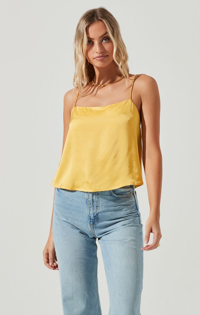 Rosemont Cami in Bright Yellow